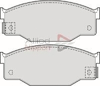 ADB3283 COMLINE Комплект тормозных колодок, дисковый тормоз (фото 1)