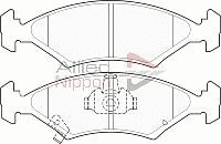 ADB3936 COMLINE Комплект тормозных колодок, дисковый тормоз (фото 1)