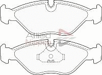 CBP0871 COMLINE Комплект тормозных колодок, дисковый тормоз (фото 1)