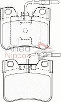 CBP1516 COMLINE Комплект тормозных колодок, дисковый тормоз (фото 1)