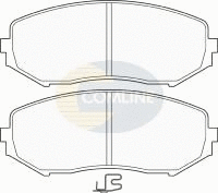 CBP31578 COMLINE Комплект тормозных колодок, дисковый тормоз (фото 1)