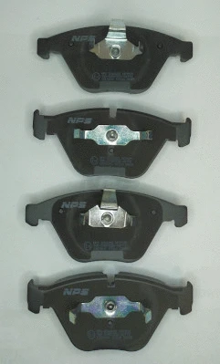 B360W02 NPS Комплект тормозных колодок, дисковый тормоз (фото 2)