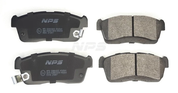 D360U09 NPS Комплект тормозных колодок, дисковый тормоз (фото 2)