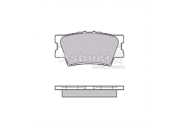 1083-5302 ASHUKI by Palidium Комплект тормозных колодок, дисковый тормоз (фото 1)