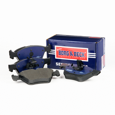BBP1393 BORG & BECK Комплект тормозных колодок, дисковый тормоз (фото 2)