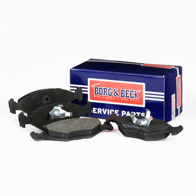 BBP1426 BORG & BECK Комплект тормозных колодок, дисковый тормоз (фото 2)