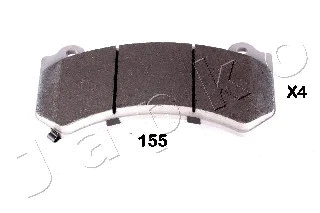 50155 JAPKO Комплект тормозных колодок, дисковый тормоз (фото 1)