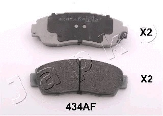 50434 JAPKO Комплект тормозных колодок, дисковый тормоз (фото 1)