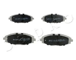 50W04 JAPKO Комплект тормозных колодок, дисковый тормоз (фото 1)