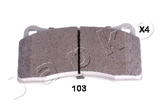 51103 JAPKO Комплект тормозных колодок, дисковый тормоз (фото 1)