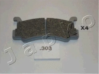 51303 JAPKO Комплект тормозных колодок, дисковый тормоз (фото 1)