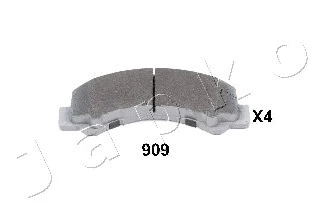 51909 JAPKO Комплект тормозных колодок, дисковый тормоз (фото 1)