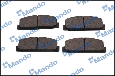 MPA15 MANDO Комплект тормозных колодок, дисковый тормоз (фото 3)