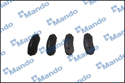 MPZ06NS MANDO Комплект тормозных колодок, дисковый тормоз (фото 1)