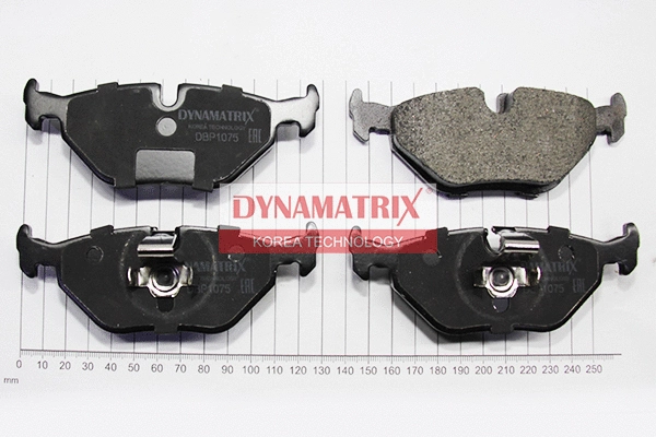 DBP1075 DYNAMATRIX Комплект тормозных колодок, дисковый тормоз (фото 1)