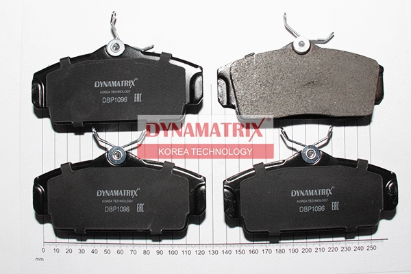 DBP1096 DYNAMATRIX Комплект тормозных колодок, дисковый тормоз (фото 1)