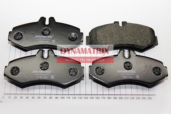 DBP1304 DYNAMATRIX Комплект тормозных колодок, дисковый тормоз (фото 1)