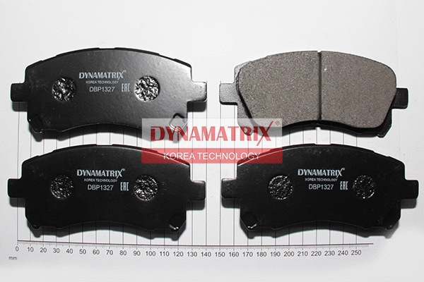 DBP1327 DYNAMATRIX Комплект тормозных колодок, дисковый тормоз (фото 1)