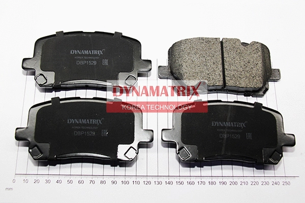 DBP1529 DYNAMATRIX Комплект тормозных колодок, дисковый тормоз (фото 1)