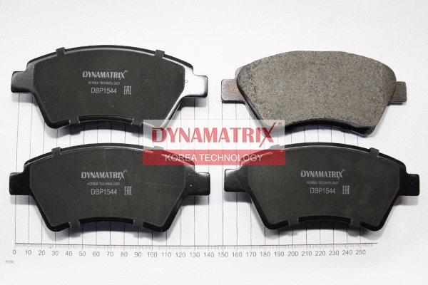 DBP1544 DYNAMATRIX Комплект тормозных колодок, дисковый тормоз (фото 1)