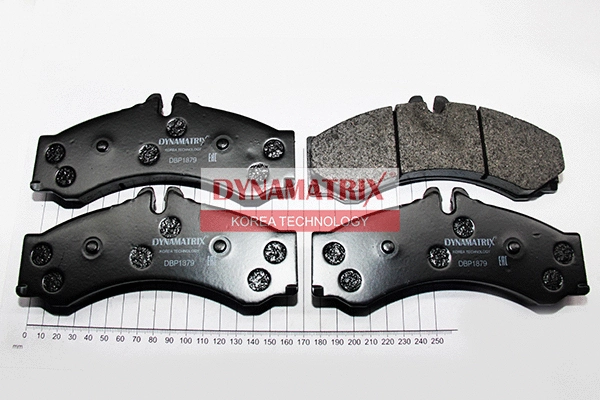 DBP1879 DYNAMATRIX Комплект тормозных колодок, дисковый тормоз (фото 1)