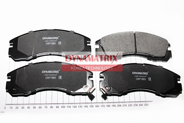 DBP1993 DYNAMATRIX Комплект тормозных колодок, дисковый тормоз (фото 1)