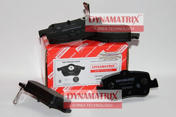 DBP4048 DYNAMATRIX Комплект тормозных колодок, дисковый тормоз (фото 1)