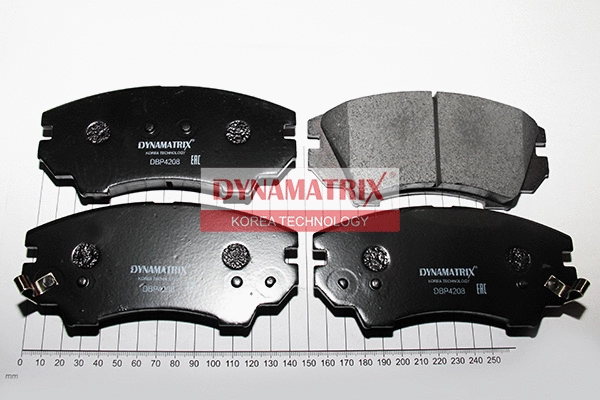DBP4208 DYNAMATRIX Комплект тормозных колодок, дисковый тормоз (фото 1)