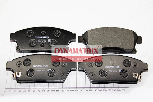DBP4264 DYNAMATRIX Комплект тормозных колодок, дисковый тормоз (фото 1)