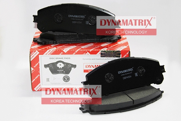 DBP4354 DYNAMATRIX Комплект тормозных колодок, дисковый тормоз (фото 1)