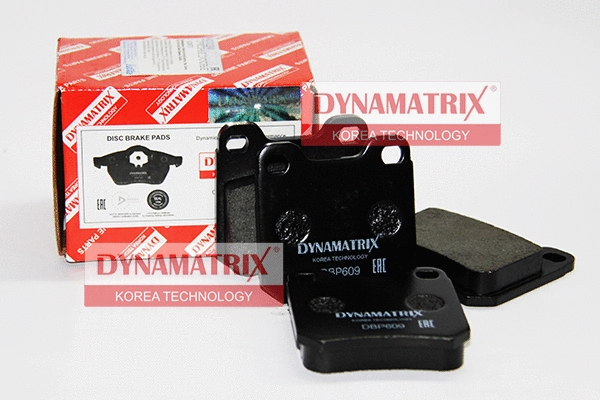 DBP609 DYNAMATRIX Комплект тормозных колодок, дисковый тормоз (фото 1)