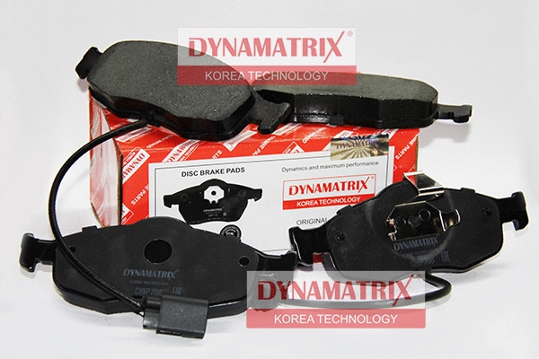 DBP766 DYNAMATRIX Комплект тормозных колодок, дисковый тормоз (фото 1)