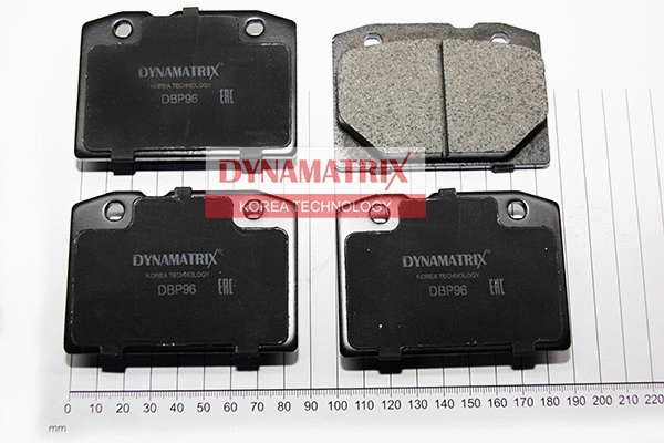 DBP96 DYNAMATRIX Комплект тормозных колодок, дисковый тормоз (фото 1)