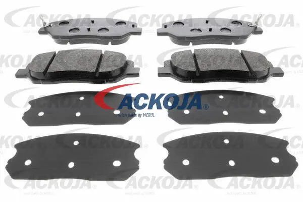 A52-0293 ACKOJA Комплект тормозных колодок, дисковый тормоз (фото 1)