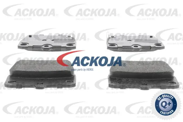A70-0026 ACKOJA Комплект тормозных колодок, дисковый тормоз (фото 1)