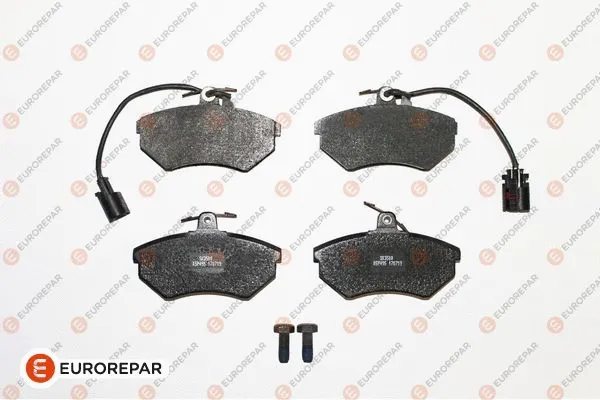 1617252080 EUROREPAR Комплект тормозных колодок, дисковый тормоз (фото 1)