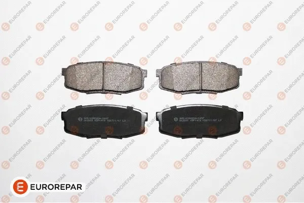 1639380980 EUROREPAR Комплект тормозных колодок, дисковый тормоз (фото 1)