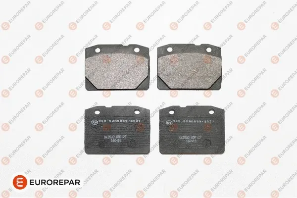 1667813380 EUROREPAR Комплект тормозных колодок, дисковый тормоз (фото 1)