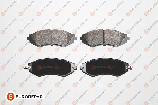 1667813480 EUROREPAR Комплект тормозных колодок, дисковый тормоз (фото 1)