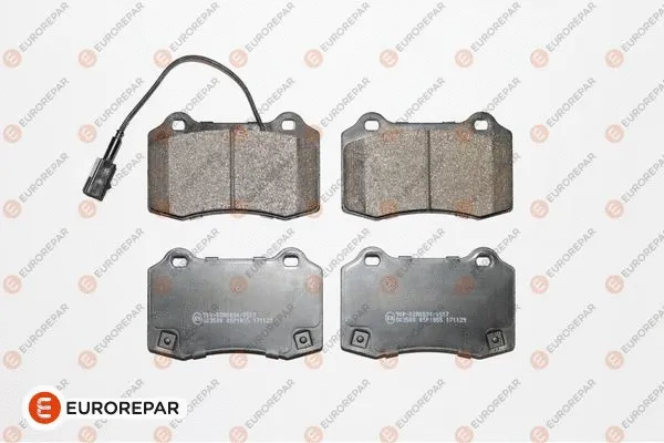 1675996080 EUROREPAR Комплект тормозных колодок, дисковый тормоз (фото 1)