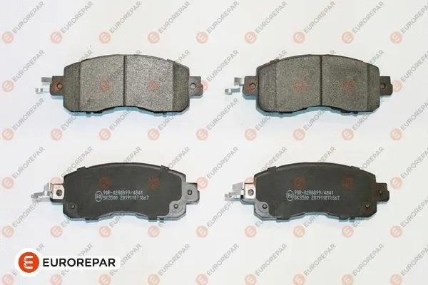 1681162780 EUROREPAR Комплект тормозных колодок, дисковый тормоз (фото 1)