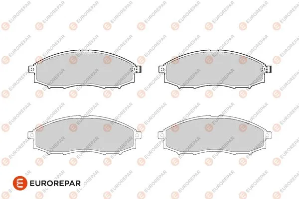 1682322580 EUROREPAR Комплект тормозных колодок, дисковый тормоз (фото 1)