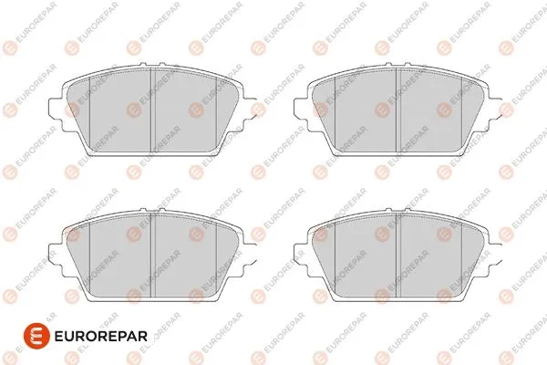 1686267880 EUROREPAR Комплект тормозных колодок, дисковый тормоз (фото 1)