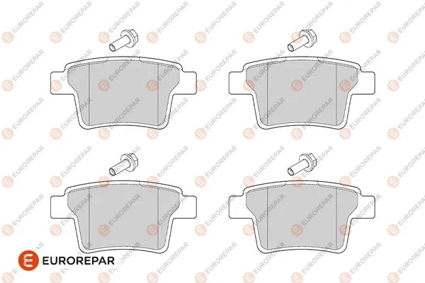 1686269980 EUROREPAR Комплект тормозных колодок, дисковый тормоз (фото 1)