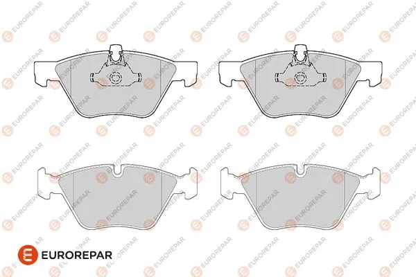 1686273880 EUROREPAR Комплект тормозных колодок, дисковый тормоз (фото 1)