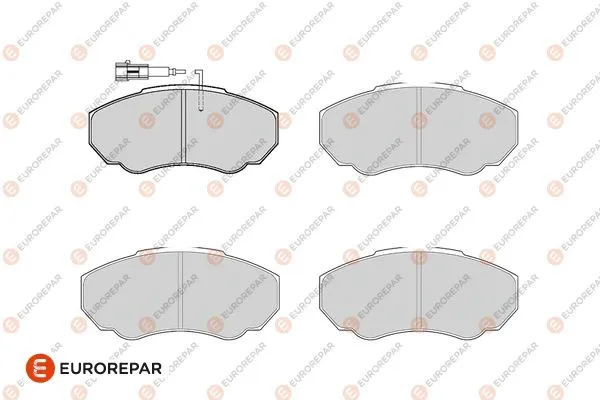 1686277480 EUROREPAR Комплект тормозных колодок, дисковый тормоз (фото 1)