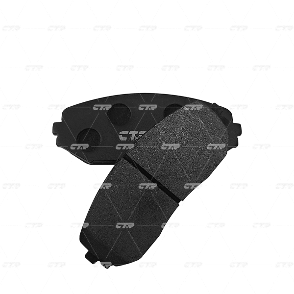GK0948 CTR Комплект тормозных колодок, дисковый тормоз (фото 2)