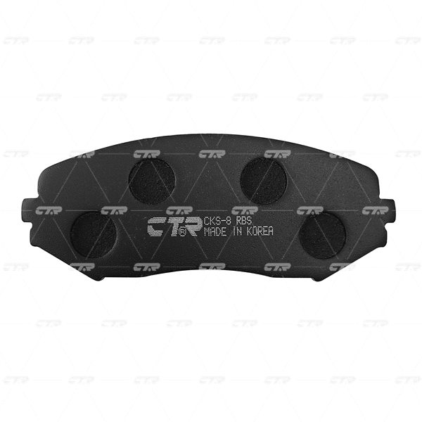 GK0948 CTR Комплект тормозных колодок, дисковый тормоз (фото 4)