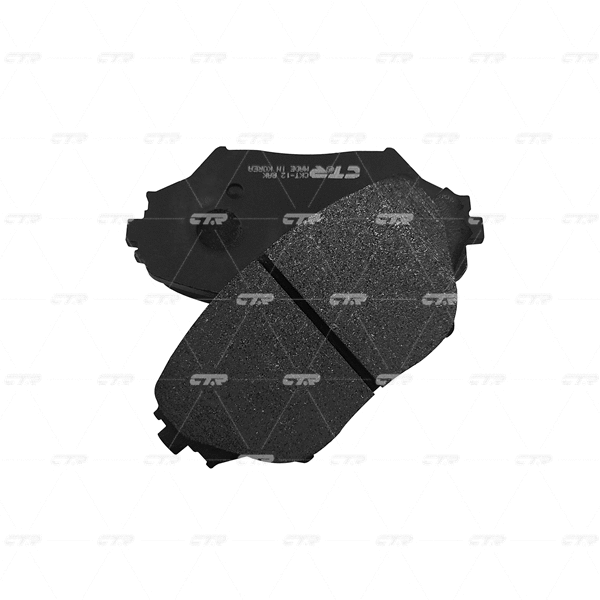GK1026 CTR Комплект тормозных колодок, дисковый тормоз (фото 1)