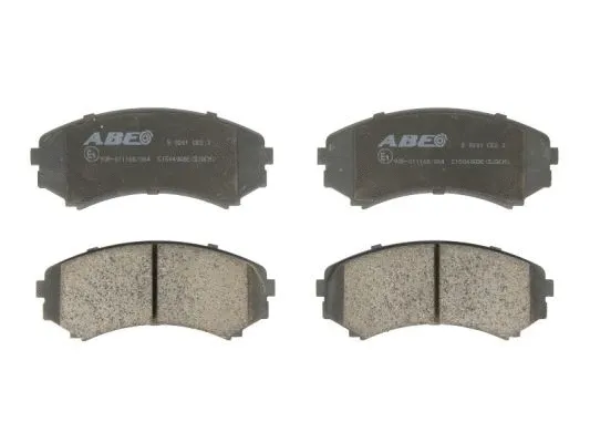 C15040ABE ABE Комплект тормозных колодок, дисковый тормоз (фото 1)